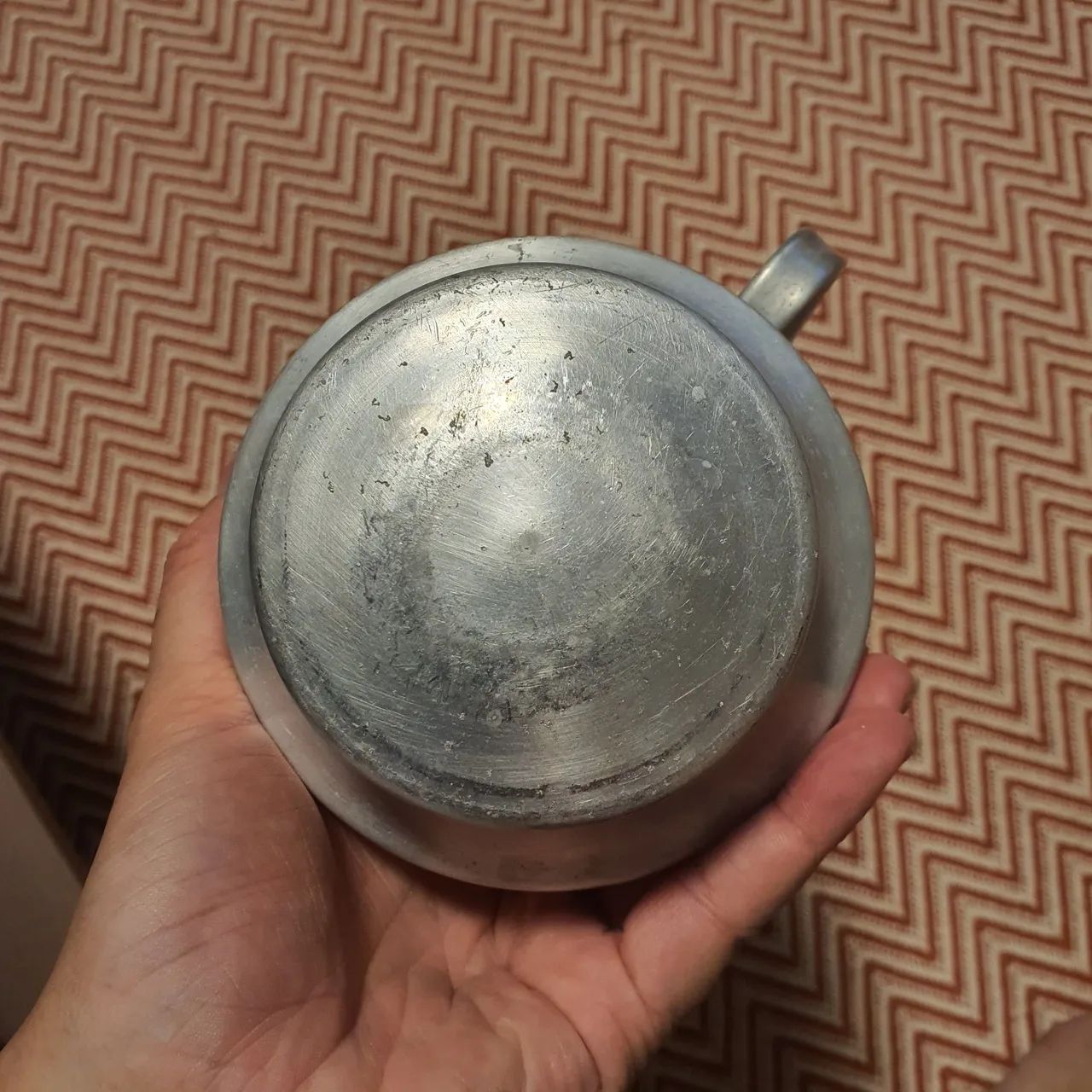 Caneca Metalica de chopp com isolamento térmico 1970 a 2000 - Foto 3