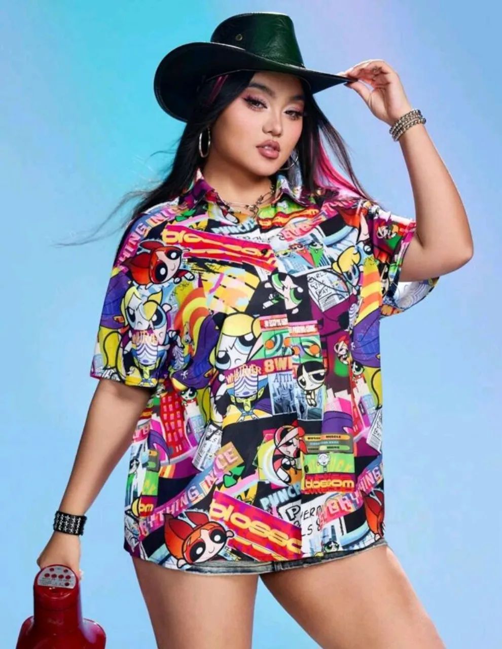 Camiseta feminina meninas super poderosas 