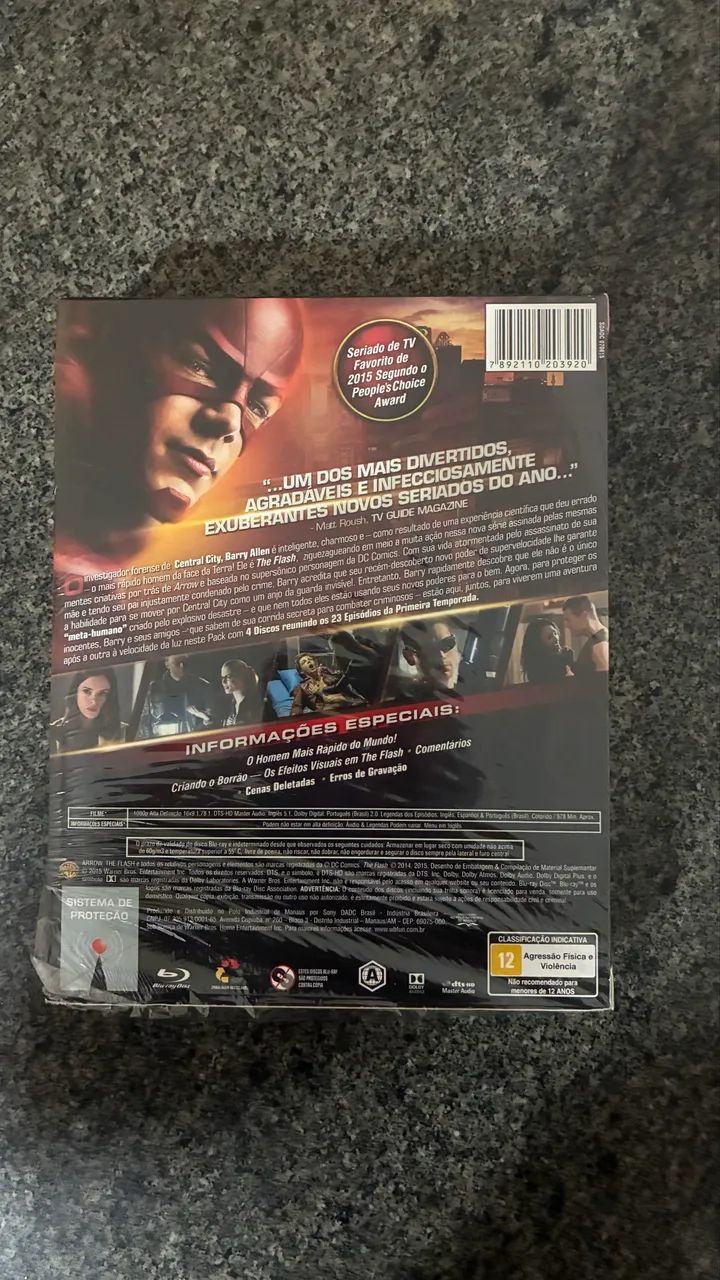 Blu Ray Flash 1ª Temporada Completa LACRADO - Foto 2