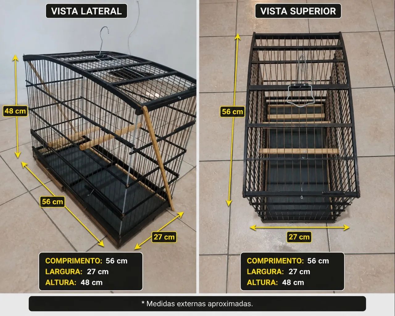 Gaiola para passarinho  - Foto 3