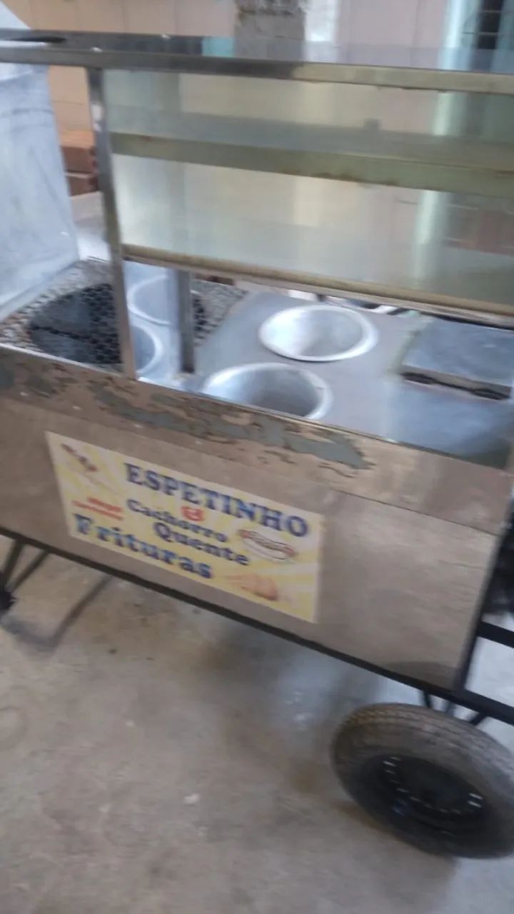 Carroça de lanche seminova
