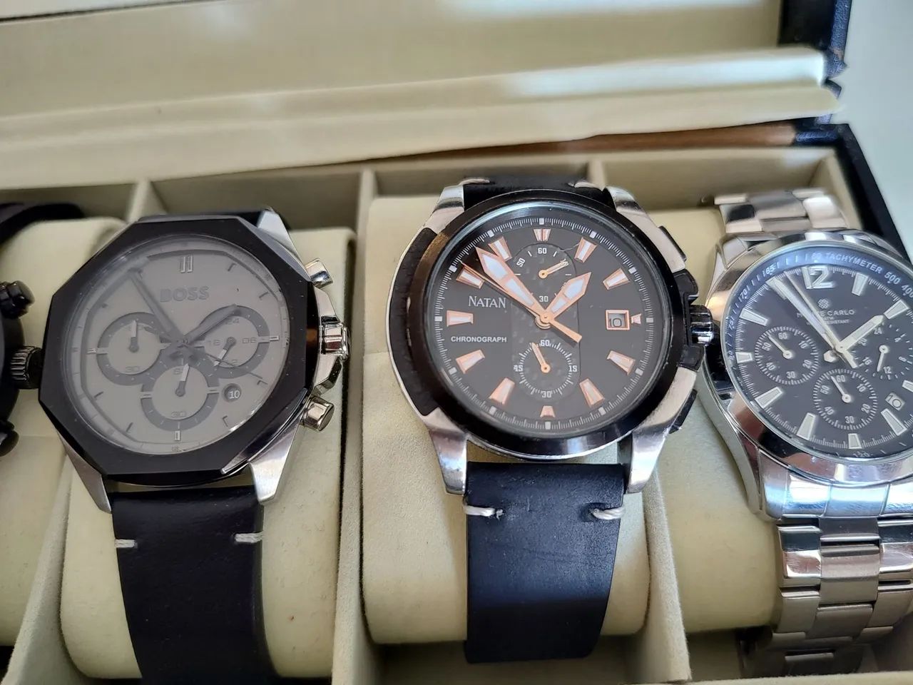 Relógio Natan chronograph 41mm  - Foto 5