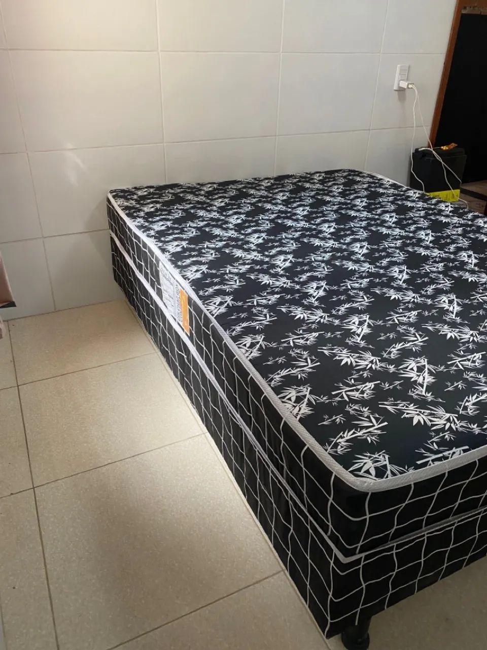 Cama de casal box conjugada com espuma  - Foto 3