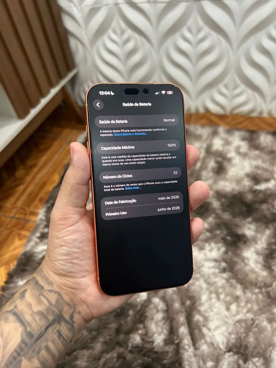 iPhone 17 pro Max -Troco Pelo 17 pro Max Silver - Foto 2
