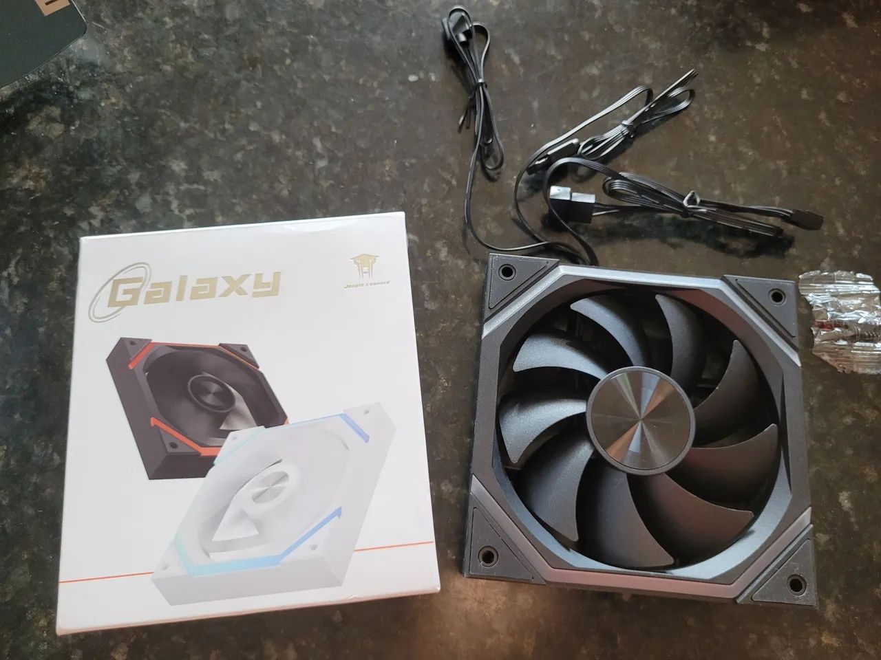 FAN Cooler ARGB | Jungle Leopard - Galaxy | Preto - Foto 2