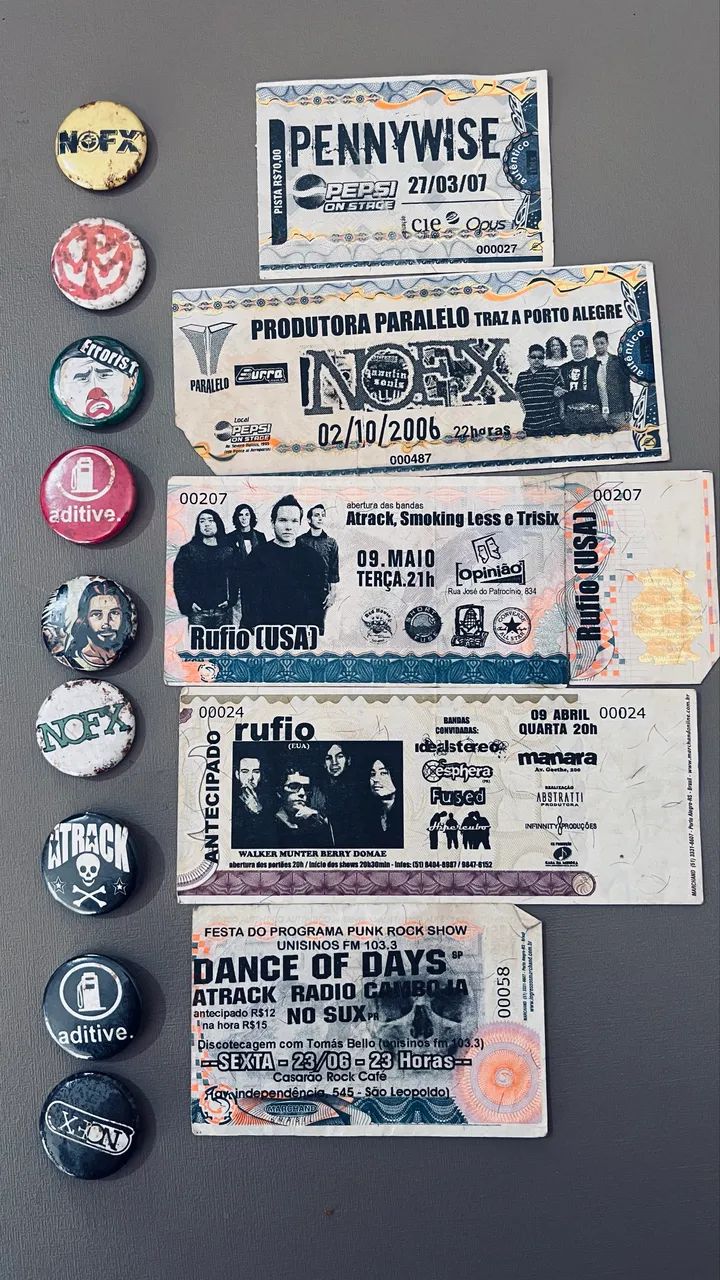 Ingressos Colecionáveis 