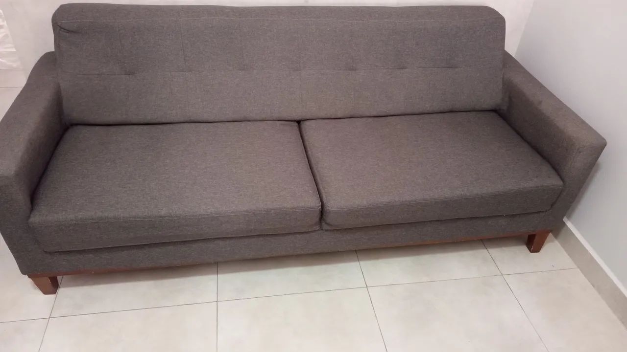 Sofá seminovo, ótima qualidade (Cajamar) - Foto 2
