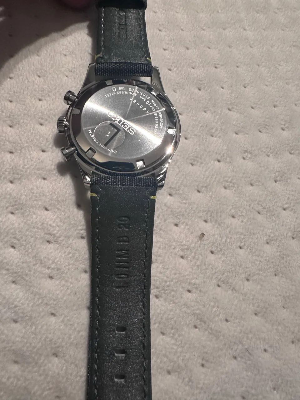 Seiko Cronografo Cinza - Foto 4