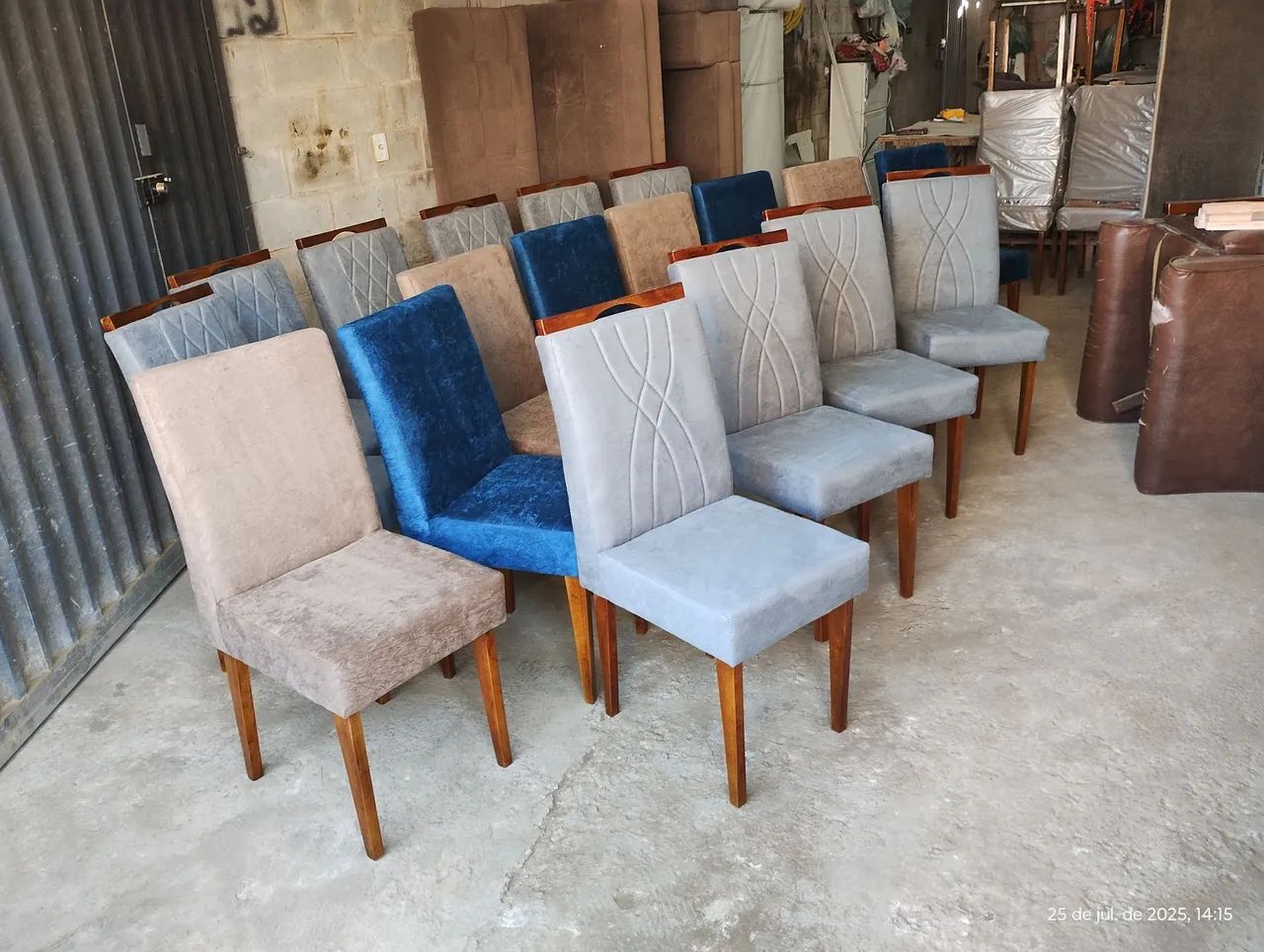 Cadeira direto do fabricante valor a partir de R$205 a unidade, mais detalhes * - Foto 6