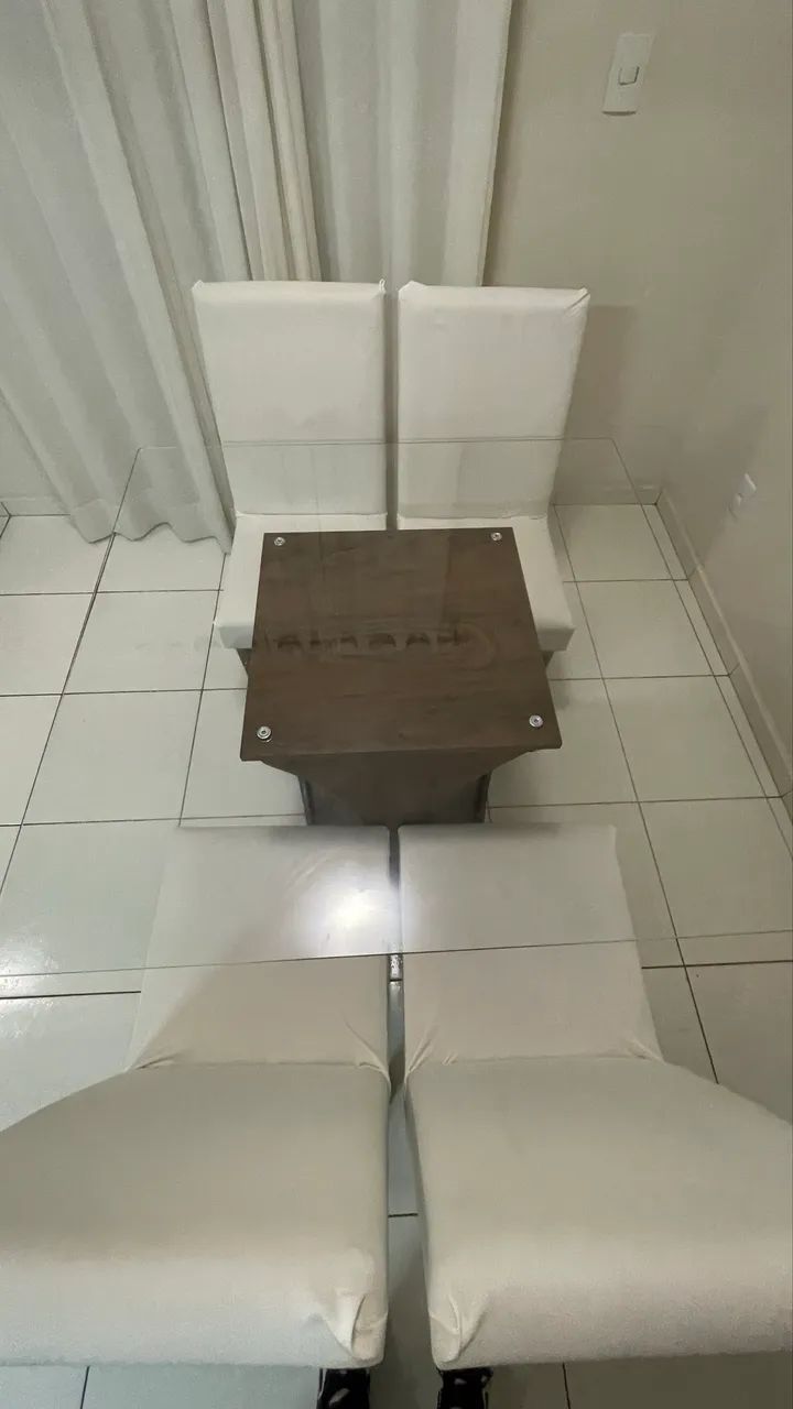 Mesa de jantar com 4 cadeiras  - Foto 4