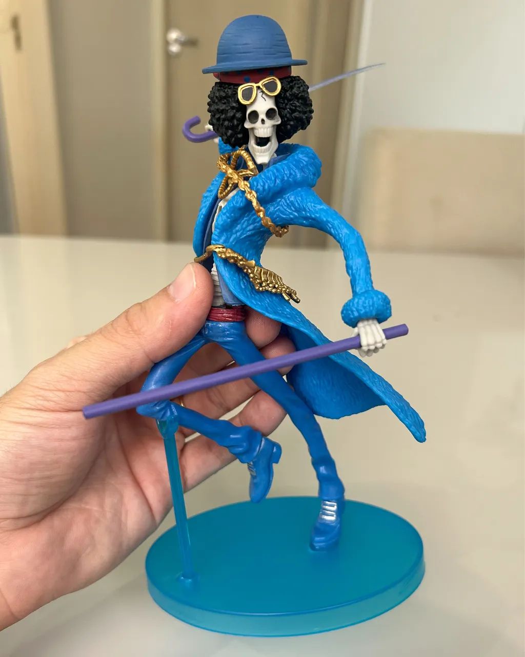Brook One Piece 21 cm Action Figure Boneco - Foto 5