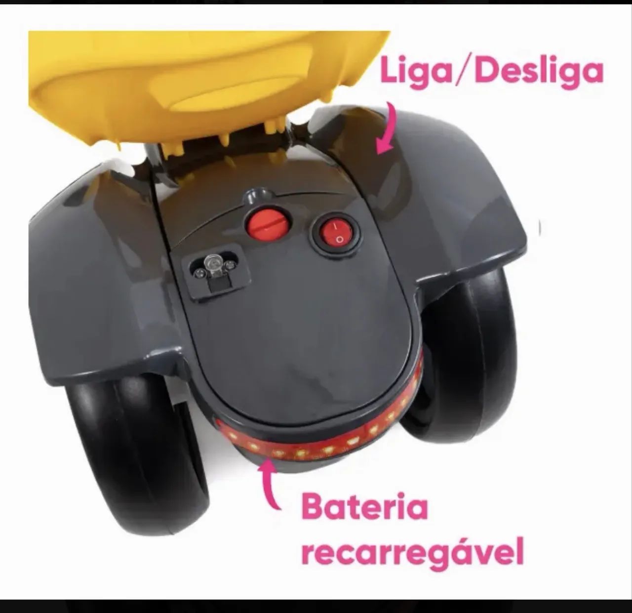 Mini Carro Elétrico Infantil  - Foto 2