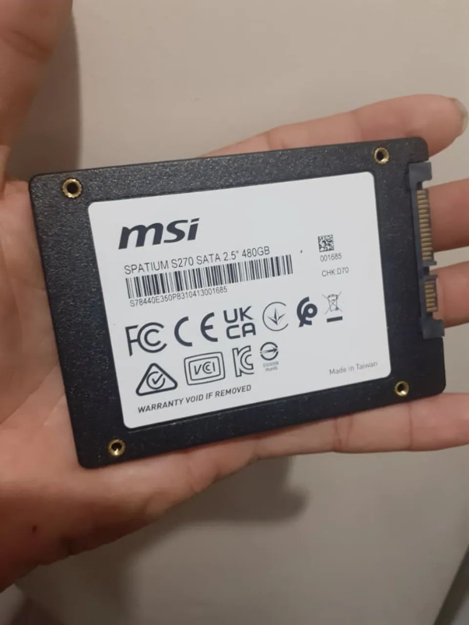 SSD MSI 480GB - Foto 2