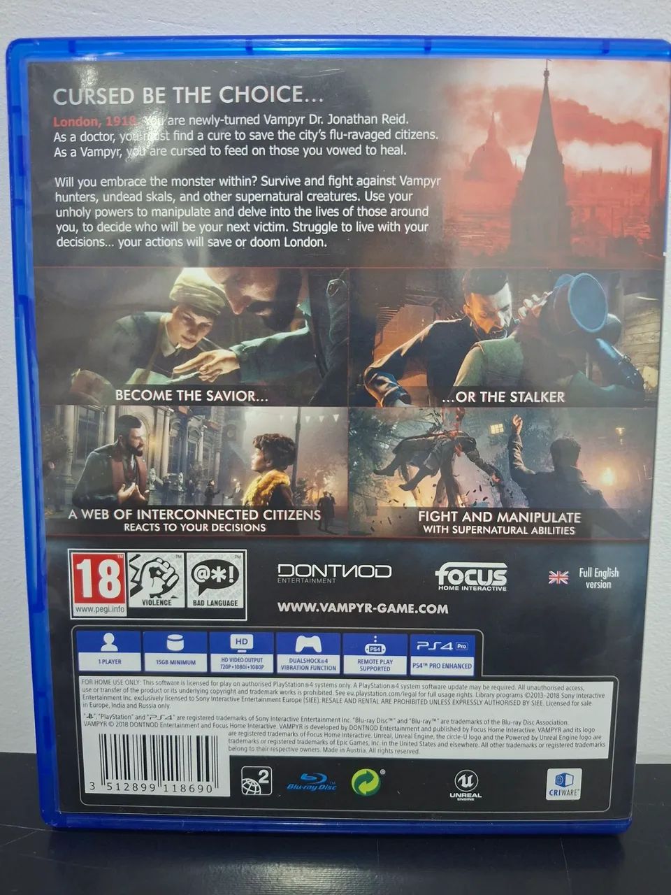 Vampyr ps4 - Foto 2