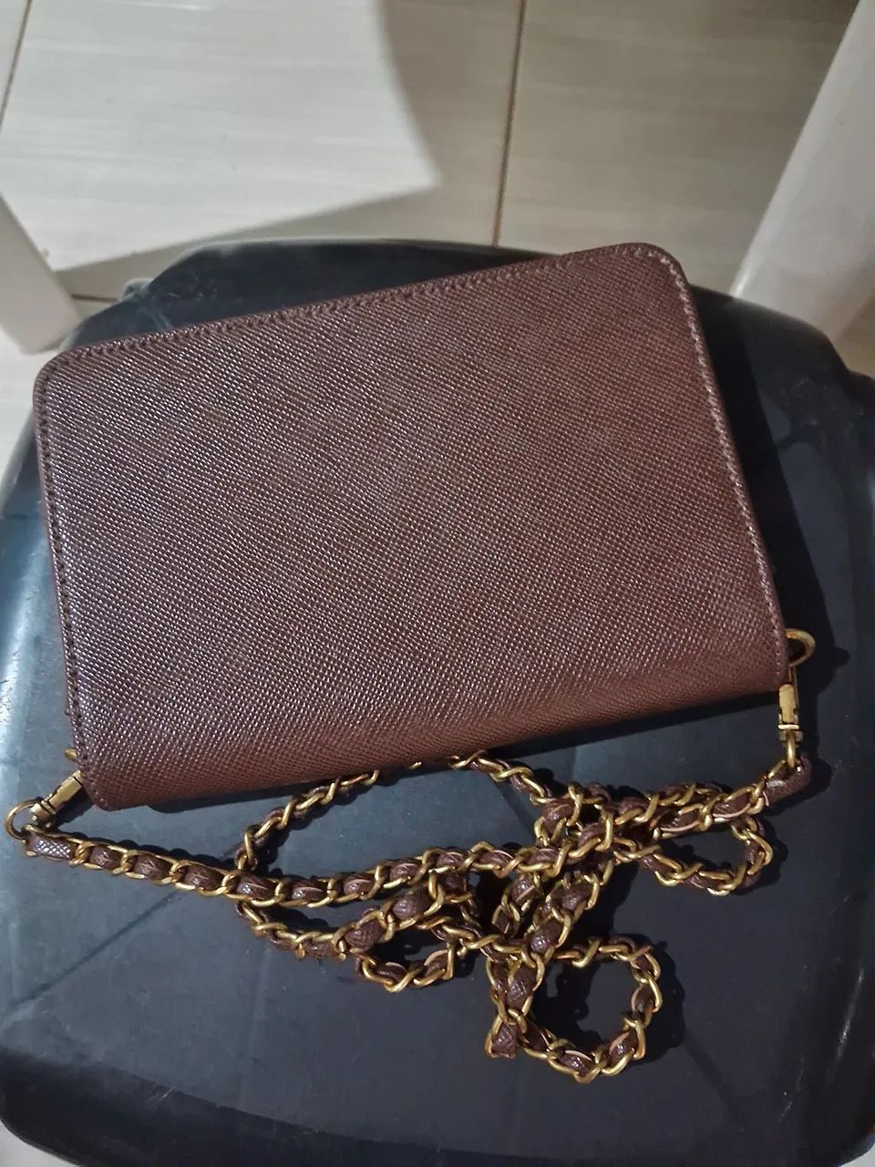 Bolsa marron transversal  - Foto 3