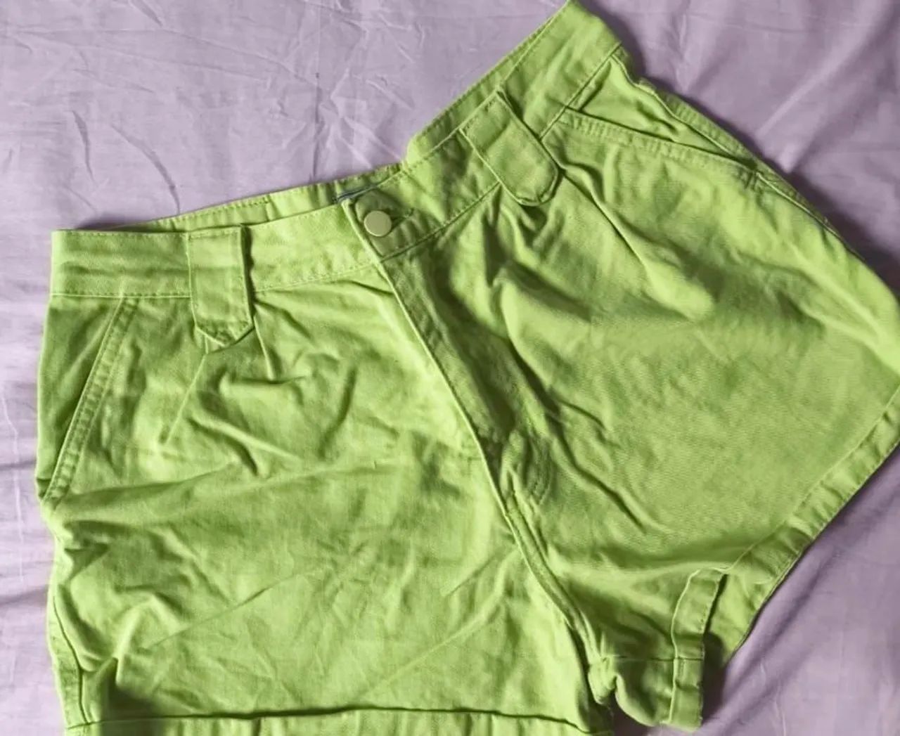 Short jeans verde N° 40 
