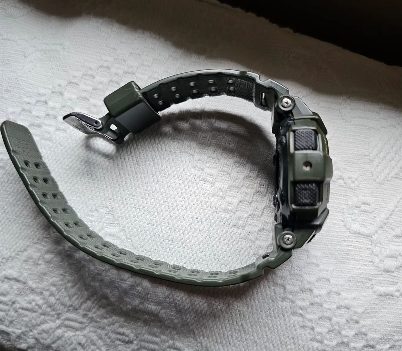 Relógio casio g-shock mudman verde militar  - Foto 3