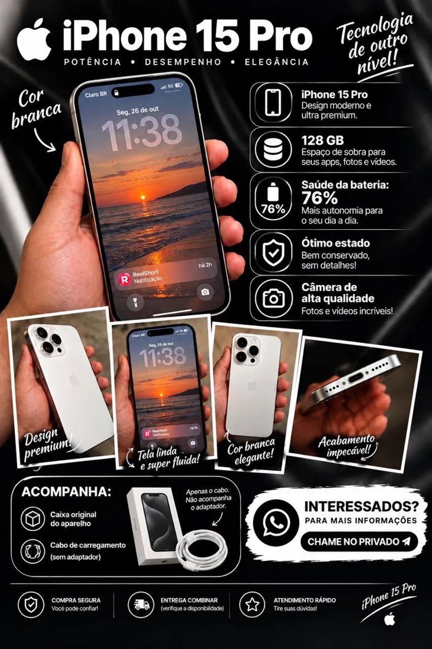 iPhone 15 pro 