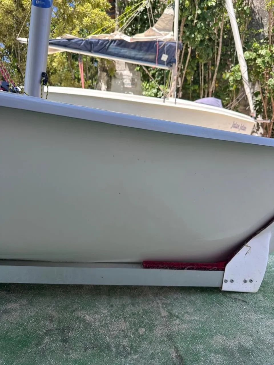 Dingue Holos preparado para regata  - Foto 4