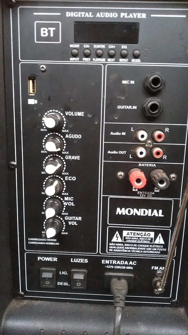 Caixa de som amplificada mondial - Foto 2