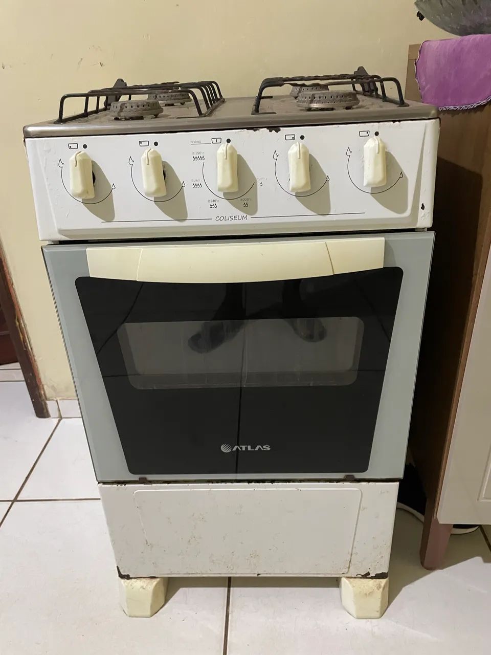 Fogão usado 