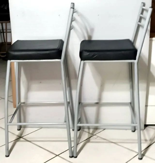 Kit 2 bancos 75 cm  - Foto 3