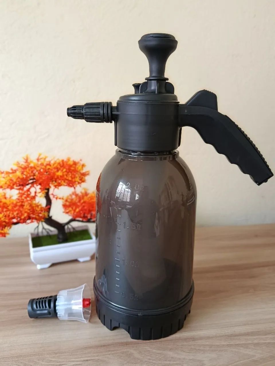 Pulverizador Manual 2L Espuma de Neve com 2 Bicos -