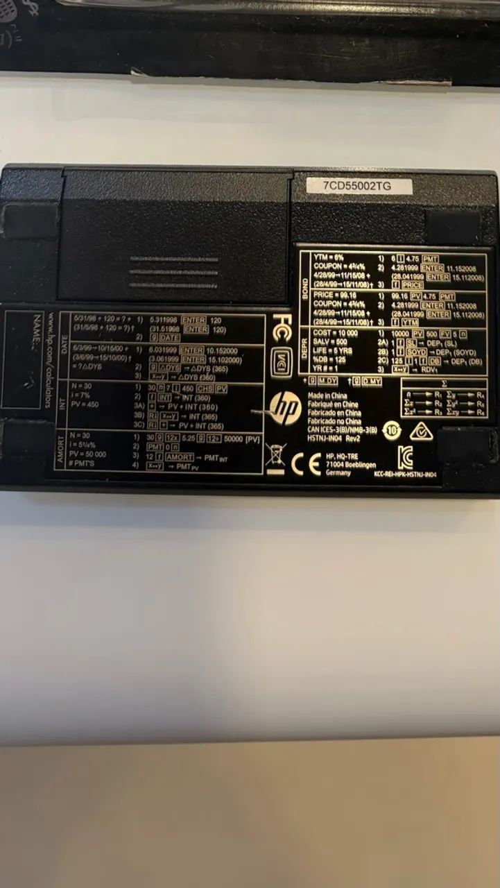 Calculadora HP 12C - Foto 2