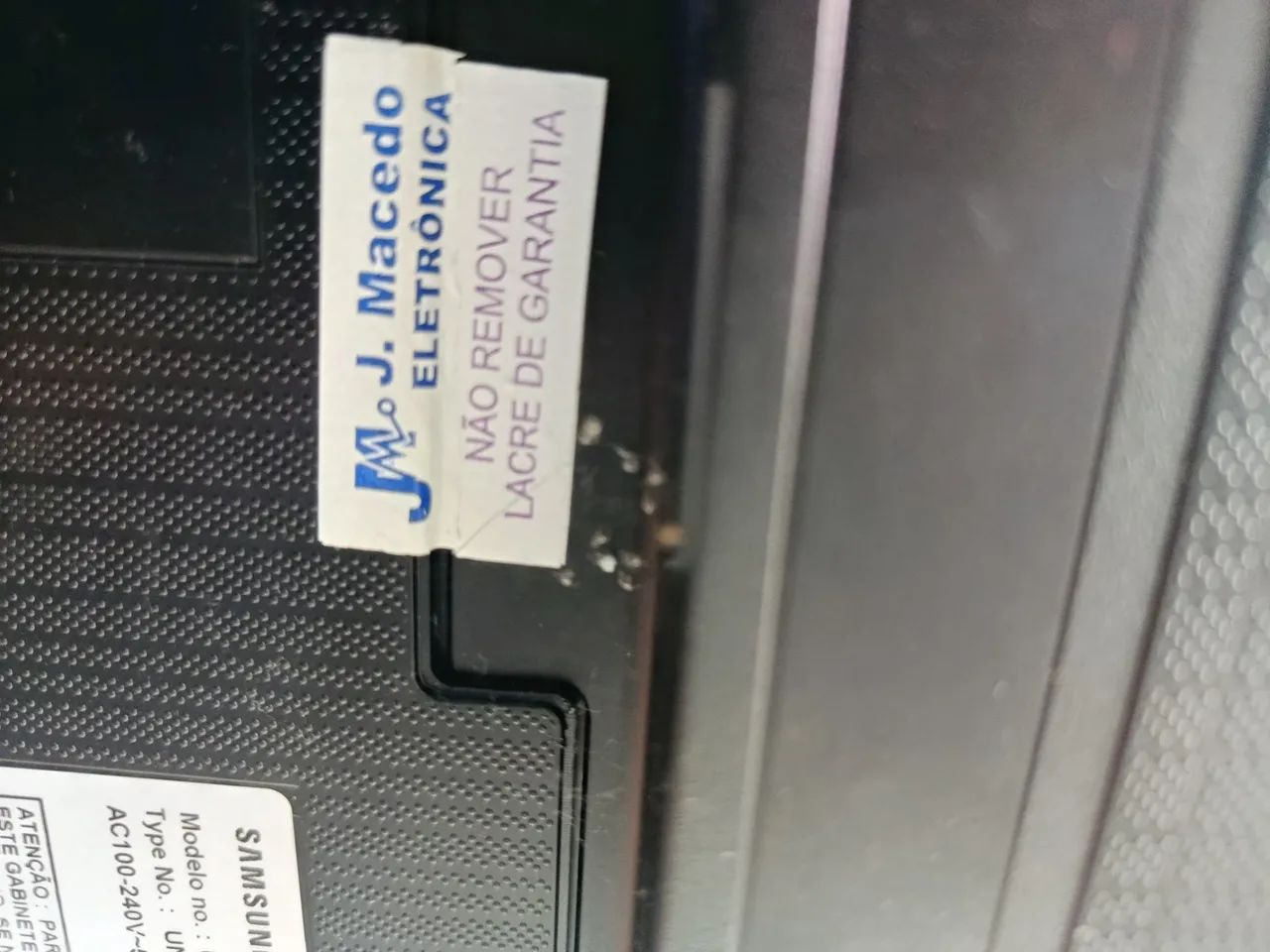 Televisor Samsung 50 polegadas com defeito