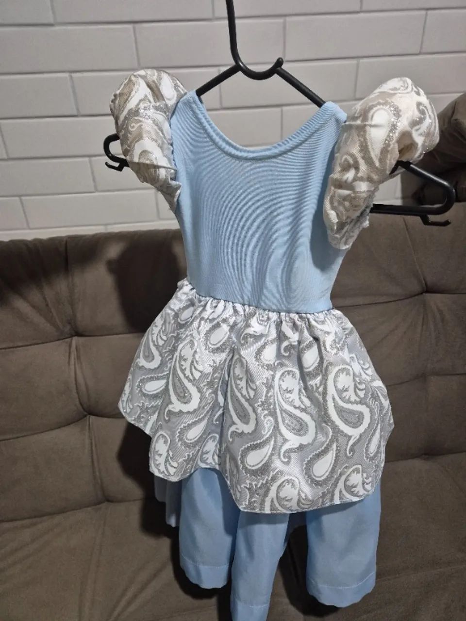 Vestido infantil cinderela - Foto 4