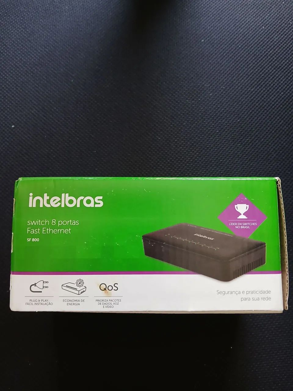 Switch ethernet 8 portas intelbras - Foto 3