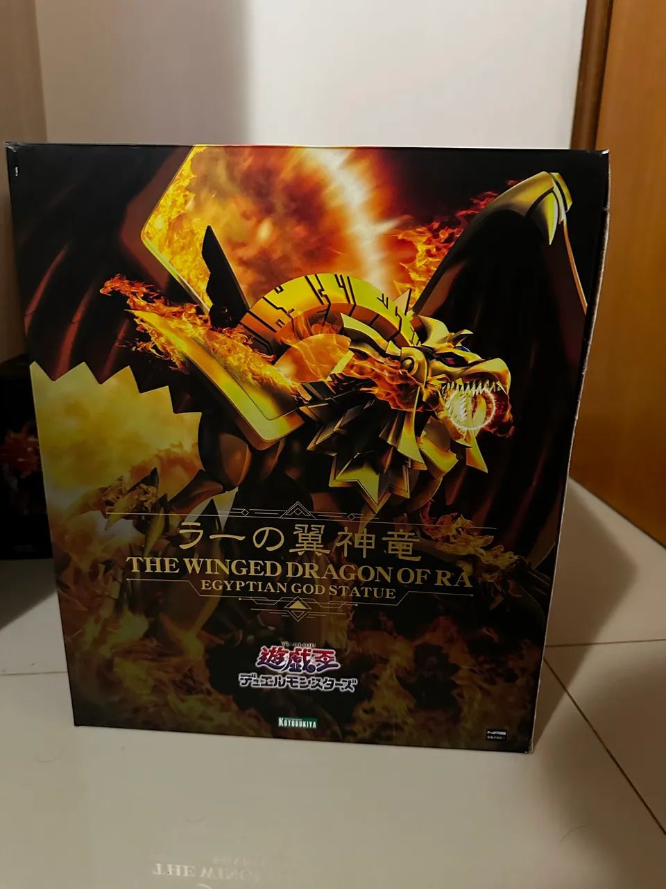 Kotobukiya Yu-Gi-Oh! The Winged dragon of ra Egyptian God statue- Artfx J