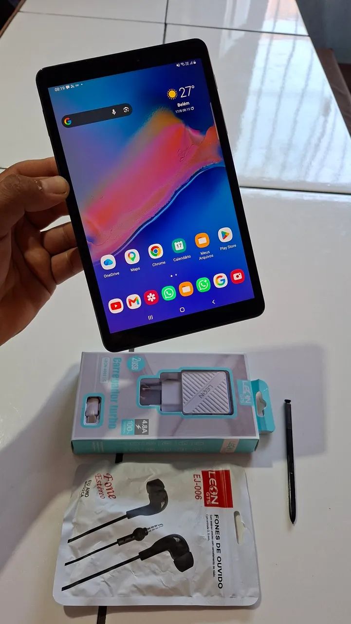 Tab A Tablet Samsung com Caneta S Pen 32Gbs 8 polegadas pega chip e faz ligacao - Foto 3