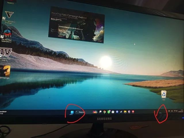 Monitor Gamer Samsung 24 Polegadas - 75hz / 1ms - Foto 4