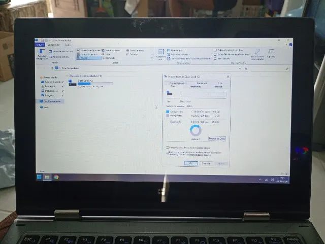 Netbook Positivo 4GB Ram Celeron com SSD recém-formatado - Foto 3