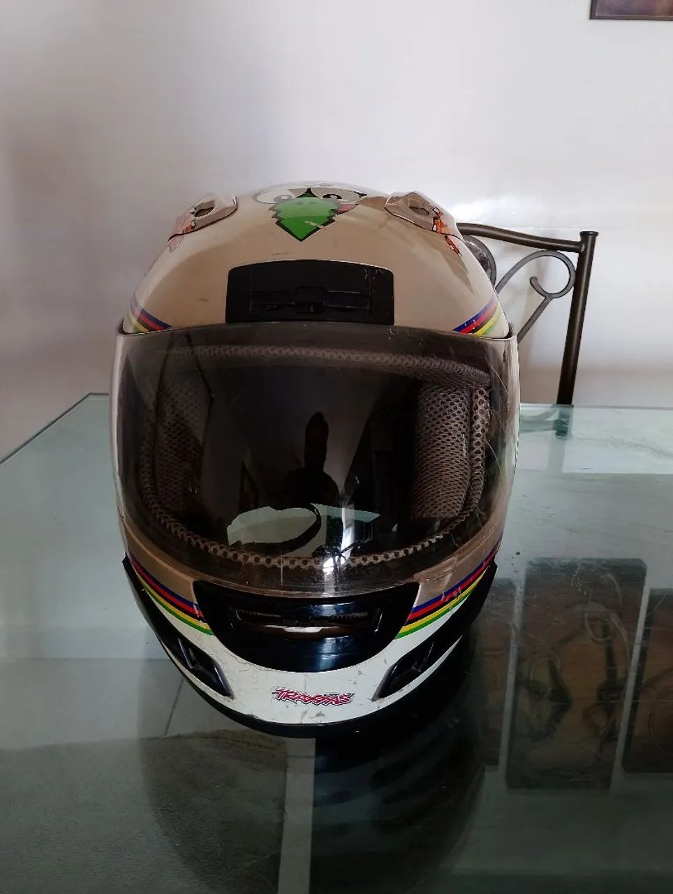 Capacete mac vr46 sem uso  - Foto 3