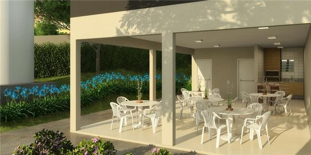 Casas de 50m² - 2 dormitorios - quintal de 12m² nos fundos - 1 vaga de garagem, com lazer - Foto 4