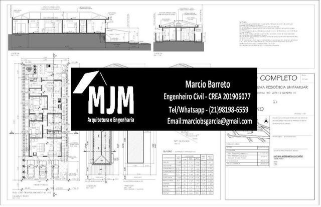 Engenheiro civil - Arquiteto - Projeto de arquitetura - Planta baixa - ART - Foto 4