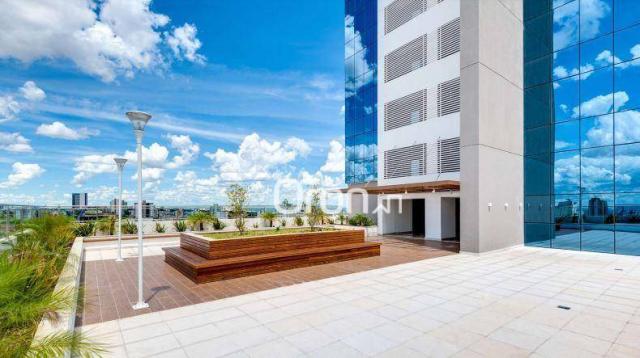 Sala à venda, 101 m² por r$ 676.000,00 - vila são tomaz - aparecida de goiânia/go - Foto 9