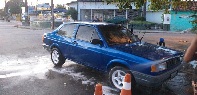 Voyage 1988 restaurado azul Amarok troco em moto