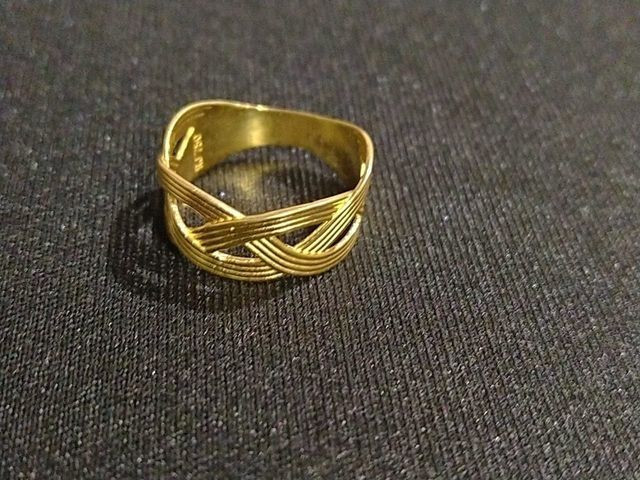Anel de ouro 18k FEMININO