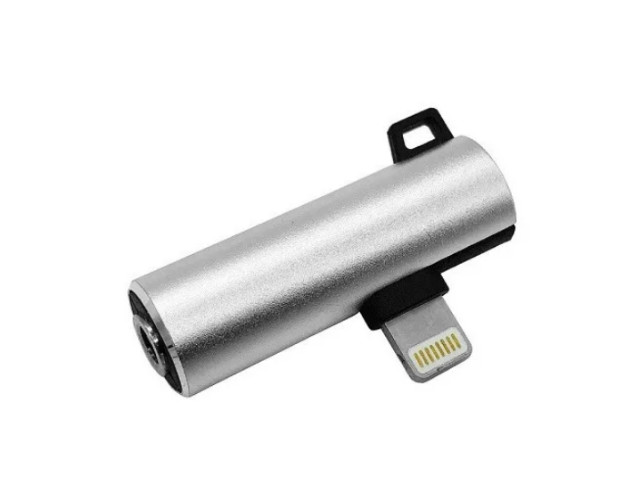 Adaptador iPhone P2 Fone + Entrada Carregador 2 Em 1 - Foto 3