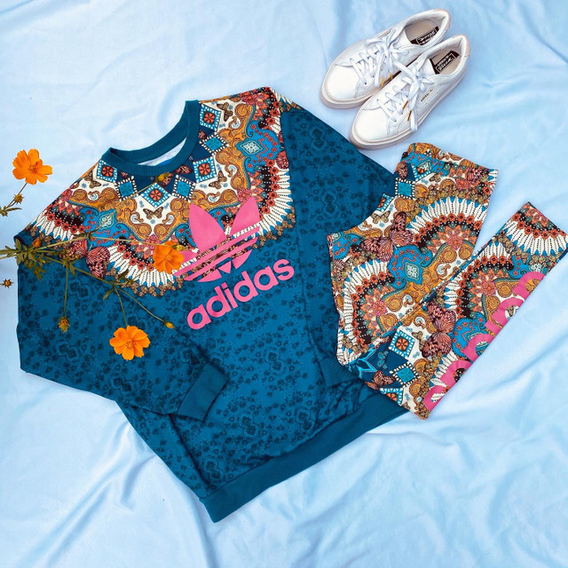 sweat amarela adidas