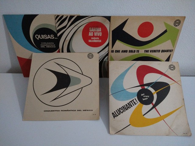 Coleção 5 LPs COLEDISC 04, 08, 09, 10 e 12 