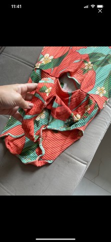 Vestido Midi Farm P/M  Malha e estica - Foto 2