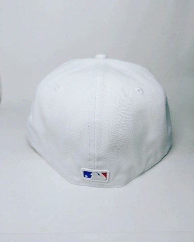 Boné Los Angeles Dodgers Branco- New era - Fitted - 5950 - Foto 3