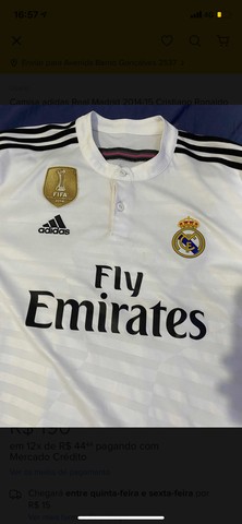 Camisa Real Madrid 2014/2015 - Foto 3
