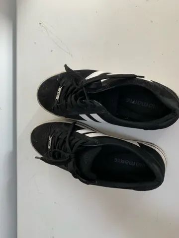 Sapato Plataforma Via Marte preto e branco num 37 - Foto 3