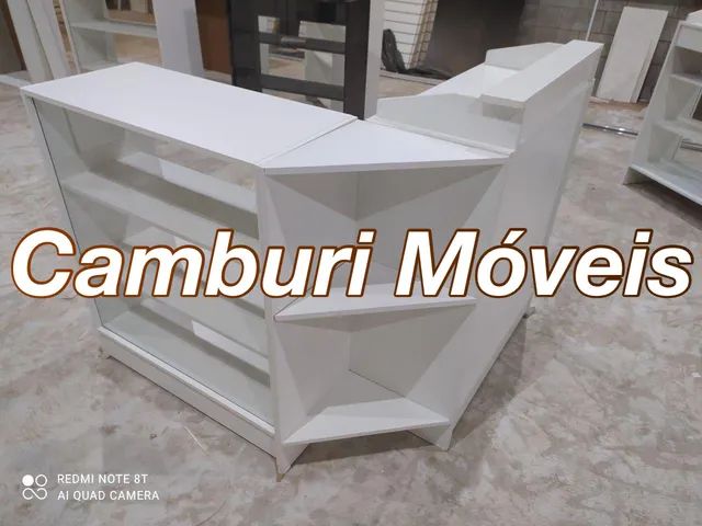 BALCÃO CAIXA VITRINE - NOVO - ENTREGA RÁPIDA 