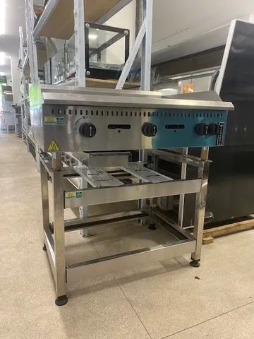 Toda linha de Chapa á gás linha prime- marca venâncio-  toda em inox - 